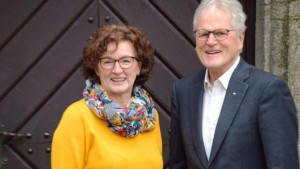 Margit Wiedenmann (Koordinatorin) und Hans Breithaupt (Vorsitzender) Foto: Peter Urban